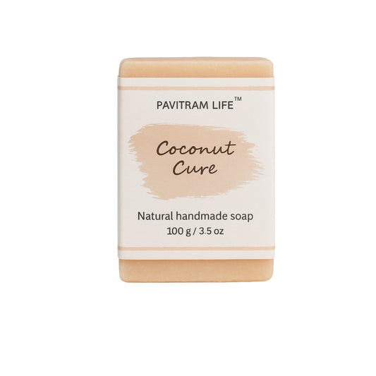Pavitram Life Coconut cure Natural Handmade Soap