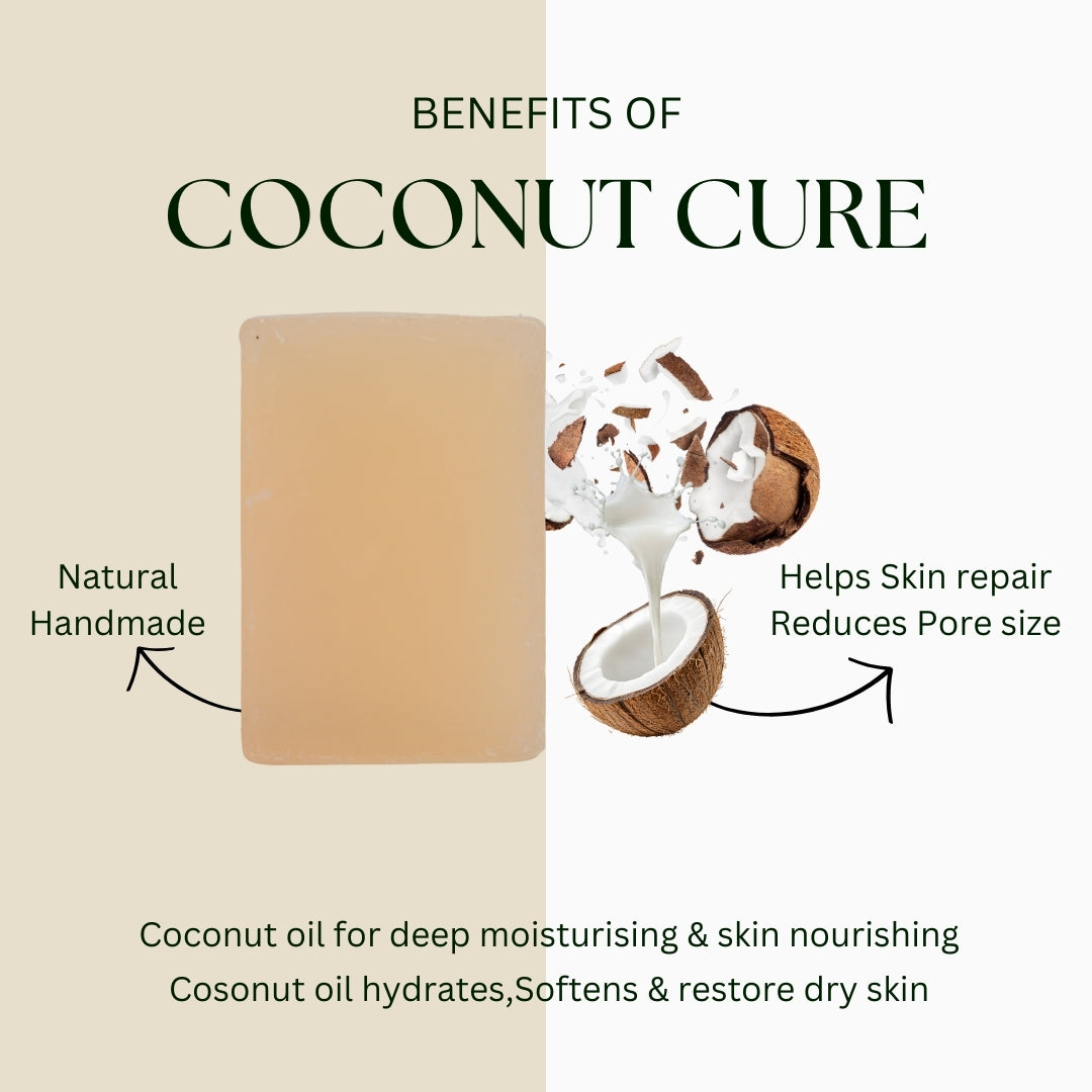 Pavitram Life Coconut cure Natural Handmade Soap