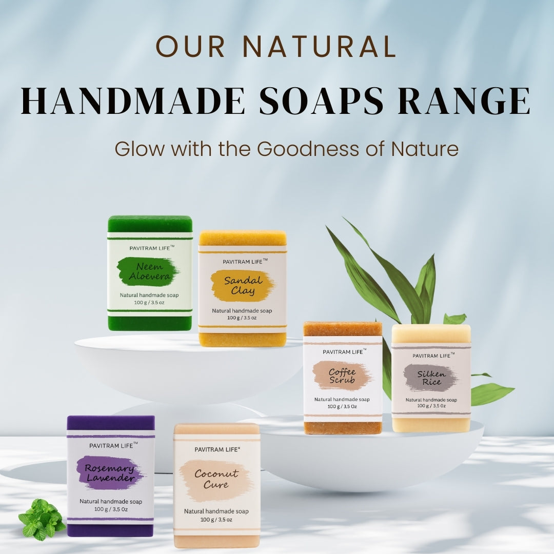 Pavitram Life Coconut cure Natural Handmade Soap