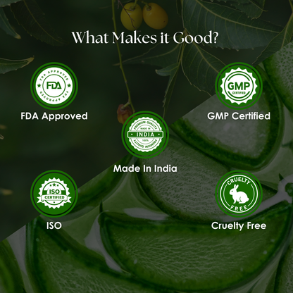 Neem Aloevera Pack of 3 - Natural Handmade Soap