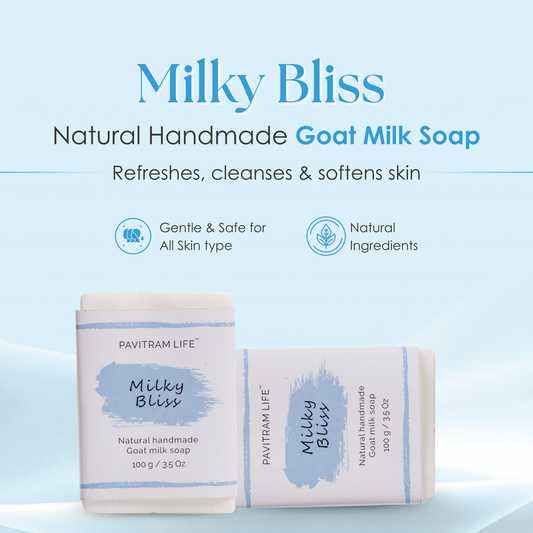 Milky Bliss Pack of 3 - Natural Handmade Soap