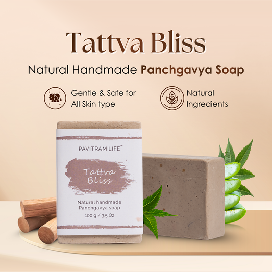 Tattva Bliss Pack of 3 - Natural Handmade Soap