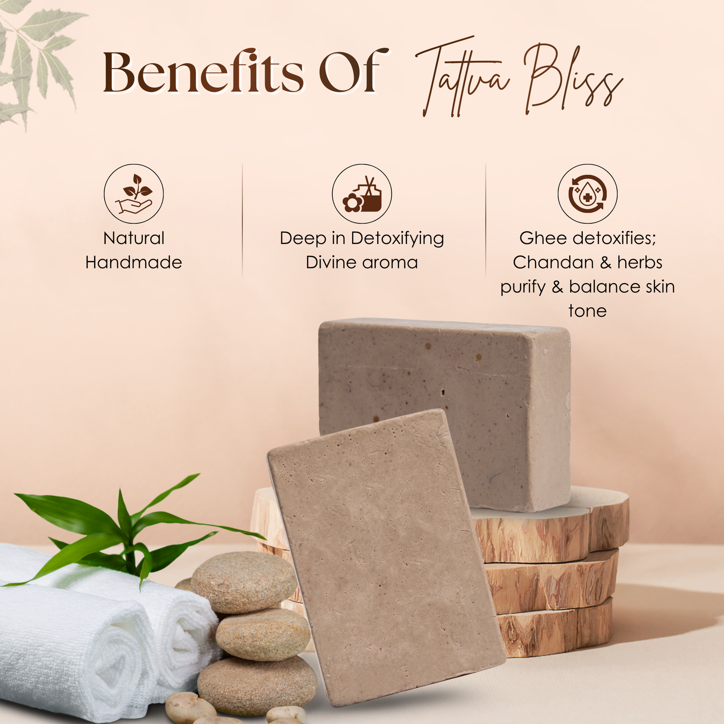Tattva Bliss Pack of 3 - Natural Handmade Soap