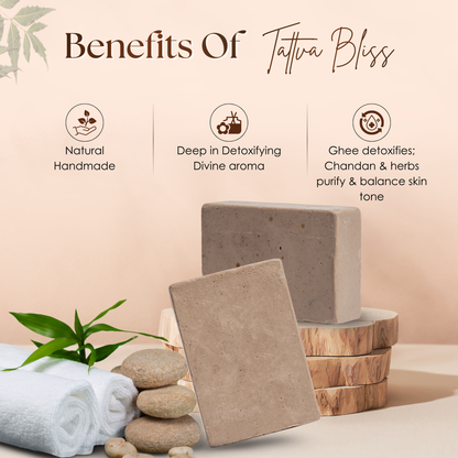 Tattva Bliss Pack of 3 - Natural Handmade Soap