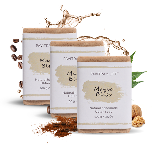 Magic Bliss Pack of 3 - Natural Handmade Soap