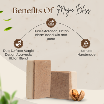 Magic Bliss Pack of 3 - Natural Handmade Soap