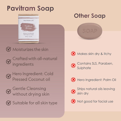 Tattva Bliss Pack of 3 - Natural Handmade Soap