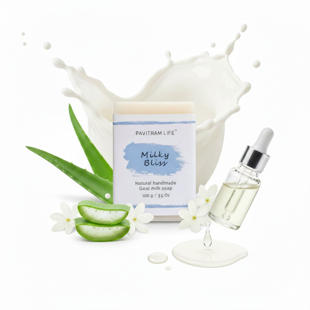 Milky Bliss Pack of 3 - Natural Handmade Soap