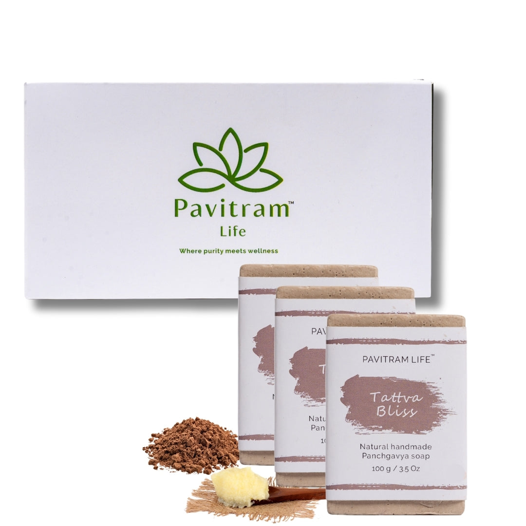 Tattva Bliss Pack of 3 - Natural Handmade Soap