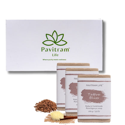 Tattva Bliss Pack of 3 - Natural Handmade Soap